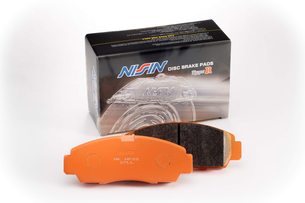NISSIN Racing Front Brake PAD TYPE R Acura INTEGRA Type-R 00-01, Acura NSX 99-05, and Honda Prelude 2.2L 99-01