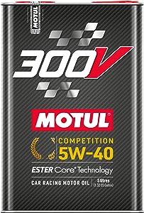 MOTUL 110818 300V 5W-40 COMPETITION Car Racing Motor Oil Full Synthetic - 5 Liter