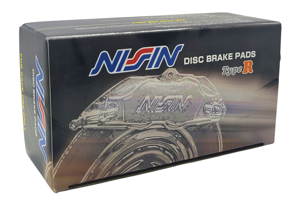NISSIN Racing Front Brake PAD TYPE R FR Honda CIVIC SI 99-03, Civic DX 2DR-4DR 1.7L 01, DX 1.7L 02-05, EX 2DR-3DR-4DR 1.6L 99, EX 2DR-4DR 1.6L 00-01, EX 1.7L 02-05, GX 4DR 1.7L 01-05, HX 4DR 1.7L 01-05. LX 2DR-4DR 1.7L 01, LX 1.7L 01-05