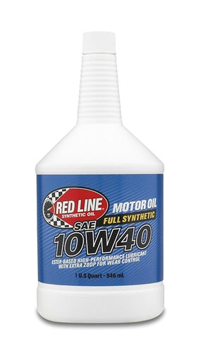 Red Line 10W40 Motor Oil - 1 Qt