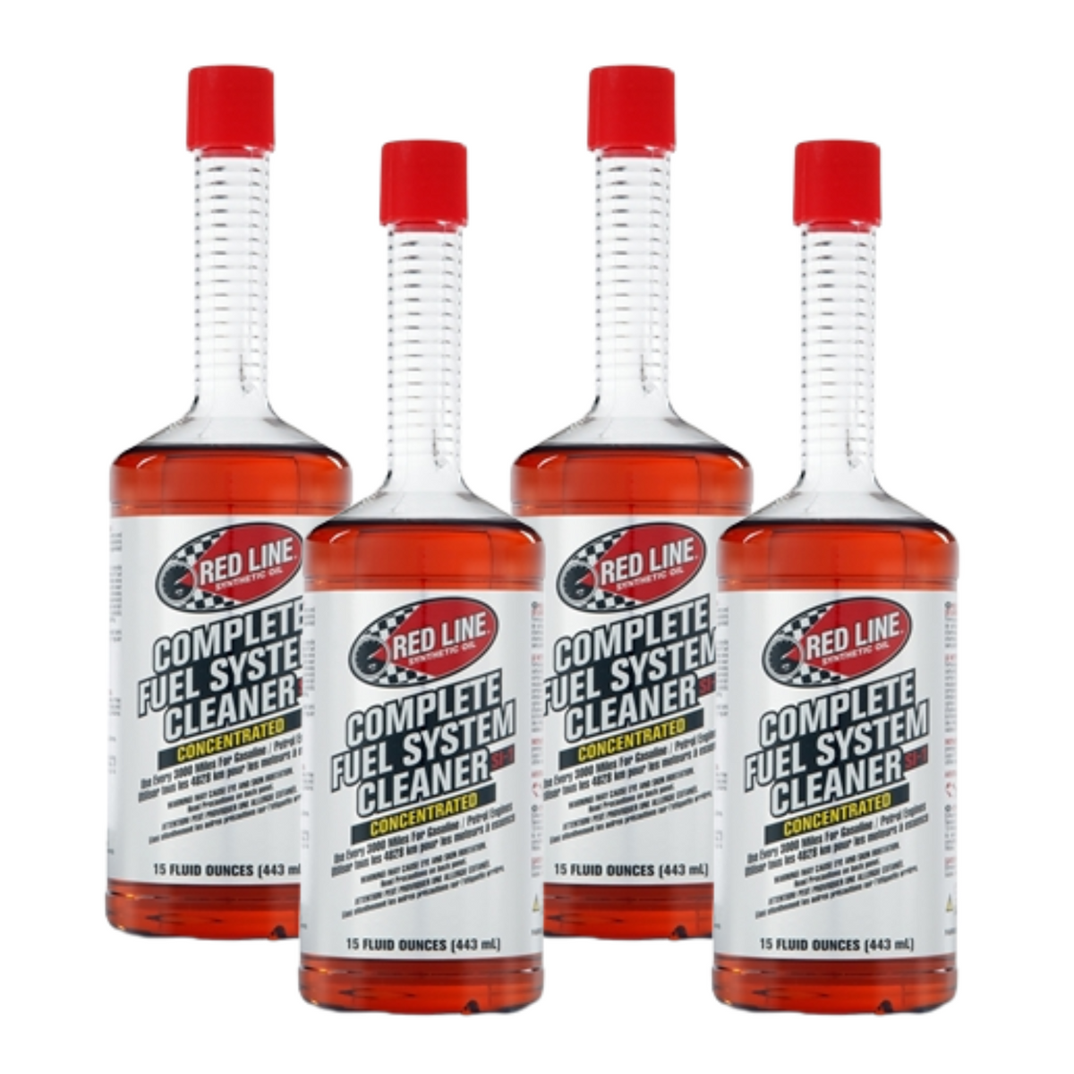 Red Line 60103 SI-1 Complete Fuel System Cleaner 15 Oz (Pack of 4 ...