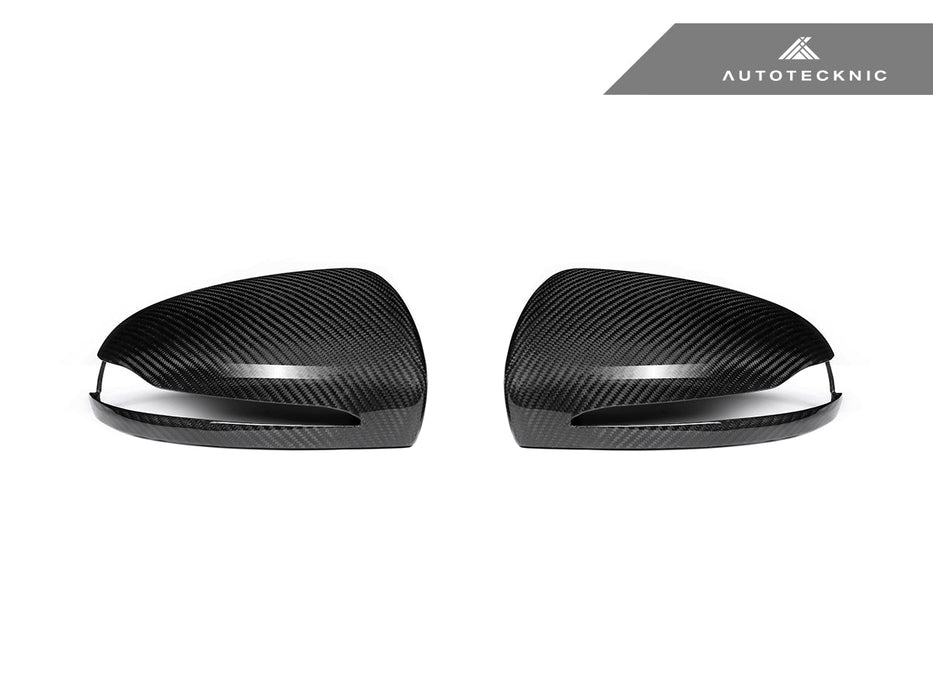 AutoTecknic Replacement Version II Dry Carbon Mirror Covers - Mercedes-Benz W213 E-Class