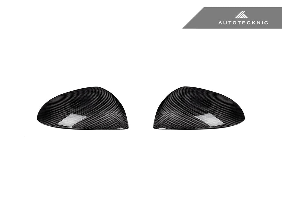AutoTecknic Replacement Dry Carbon Mirror Covers - Mercedes-Benz W206 C-Class