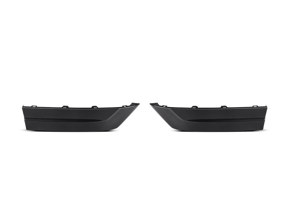 AutoTecknic Carbon Fiber Rear Splitter Set - BMW F96 X6M