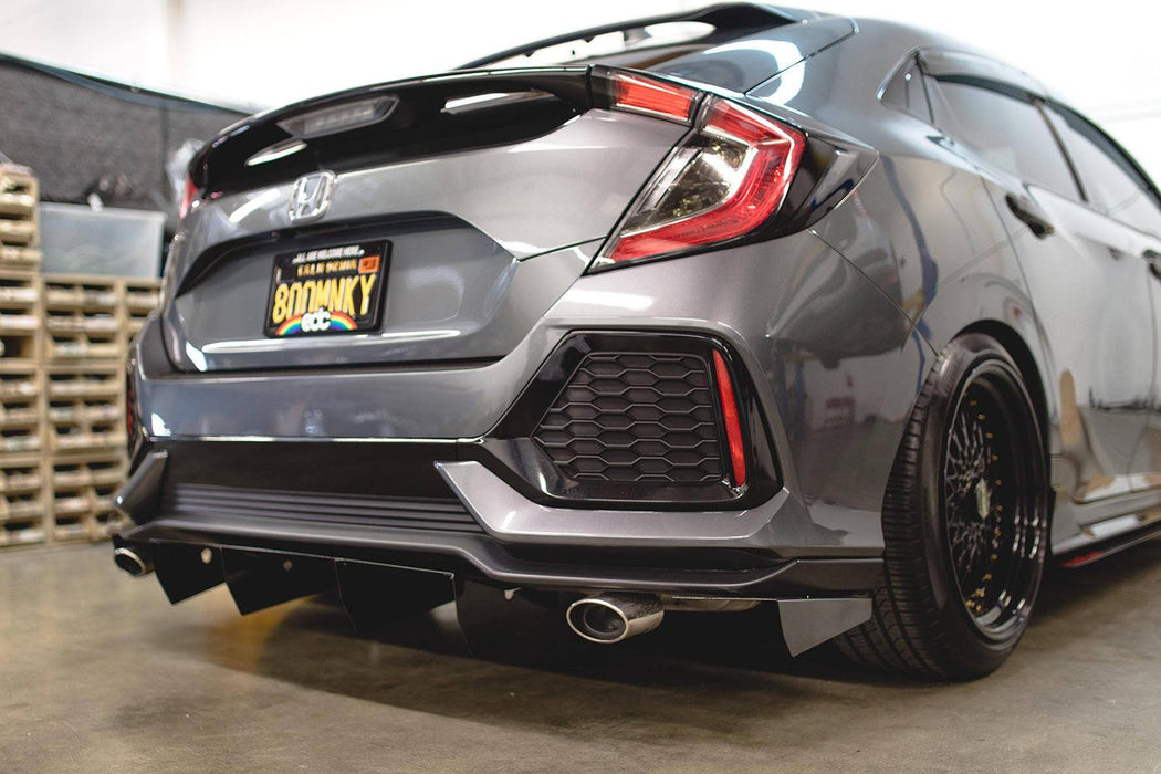 2017-2021 Honda Civic Non-Sport Hatchback Diffuser
