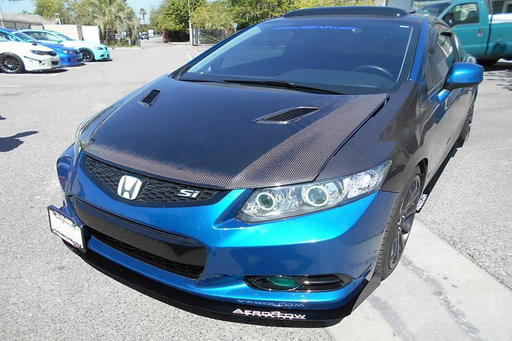 2012-2013 Honda Civic SI Coupe V2 Splitter