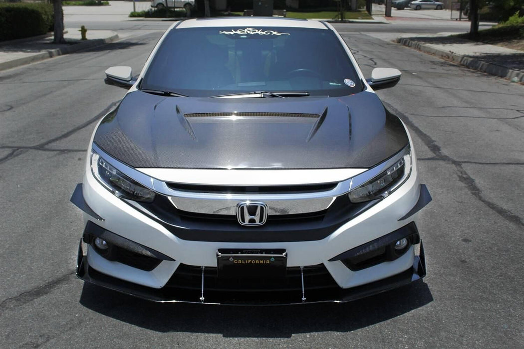 2016-2019 Honda Civic Coupe V1 Canards