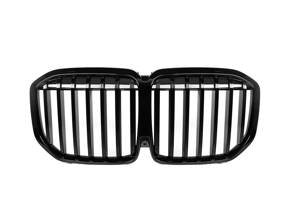 AutoTecknic Painted Glazing Black Front Grille - G07 X7 LCI
