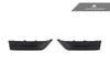 AutoTecknic Carbon Fiber Rear Splitter Set - BMW F96 X6M