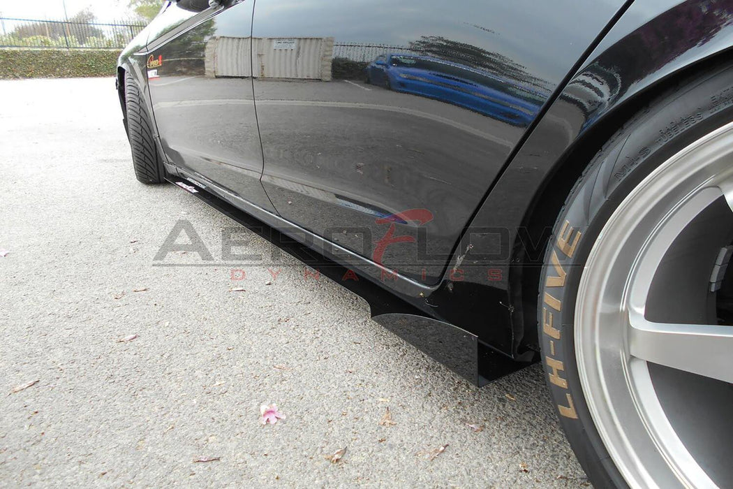 2008-2012 Honda Accord V2 Side Skirt Extensions