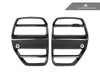 AutoTecknic Dry Carbon Podium V1 Front Grille Set - BMW G80 M3 | G82/ G83 M4