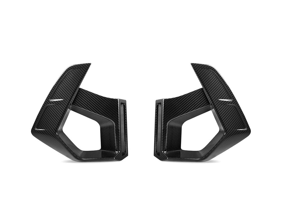 AutoTecknic Dry Carbon Front Bumper Air Vent Set - BMW F97 X3M LCI | F98 X4M LCI