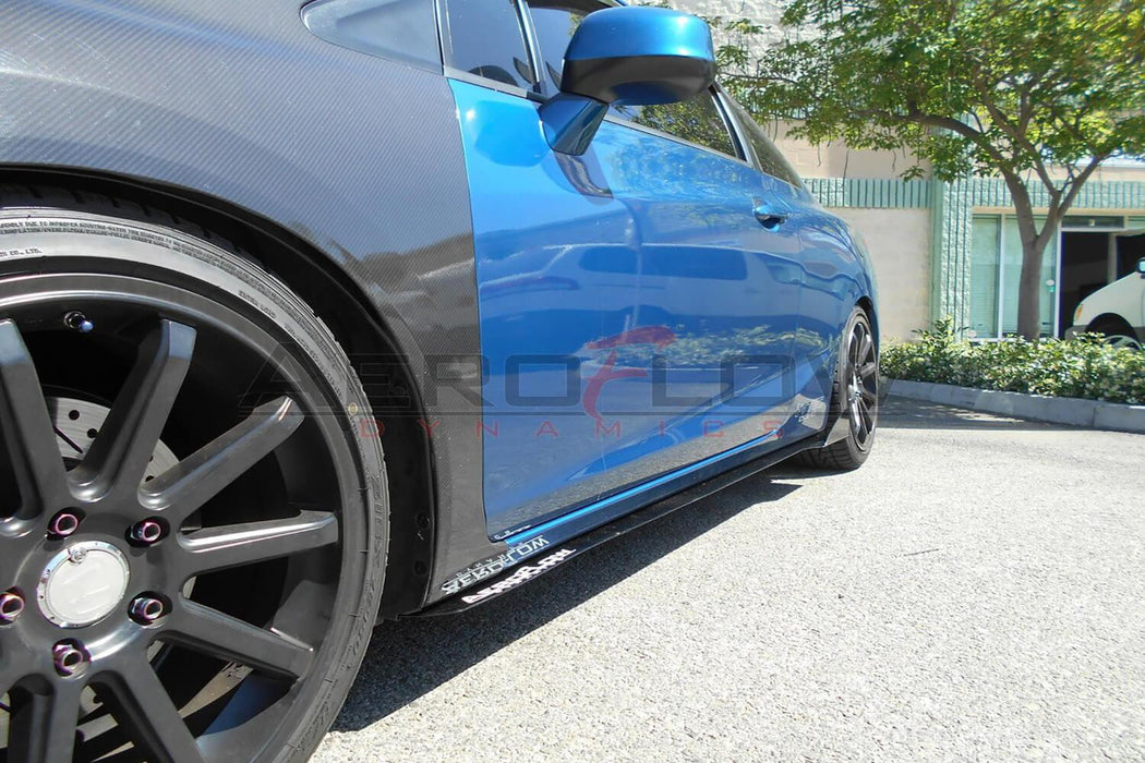 2012-2015 Honda Civic SI Coupe V2 Side Skirt Extensions