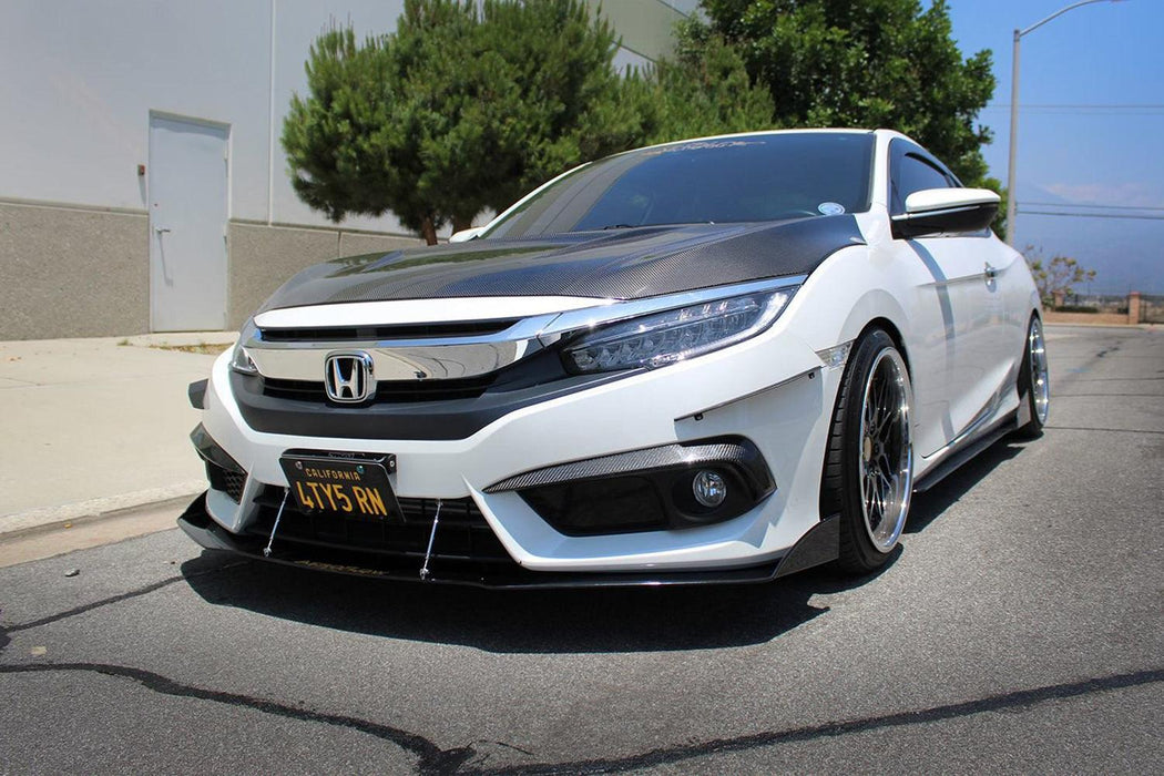2016-2019 Honda Civic Coupe V2 Splitter