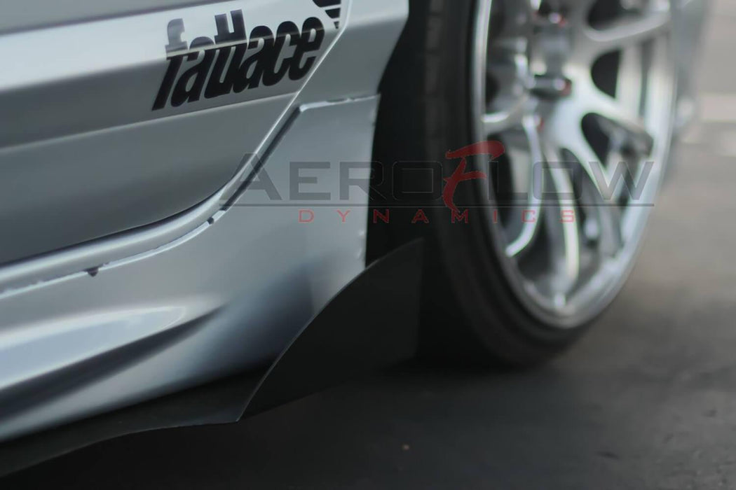 2006-2011 Honda Civic V2 Side Skirt Extensions