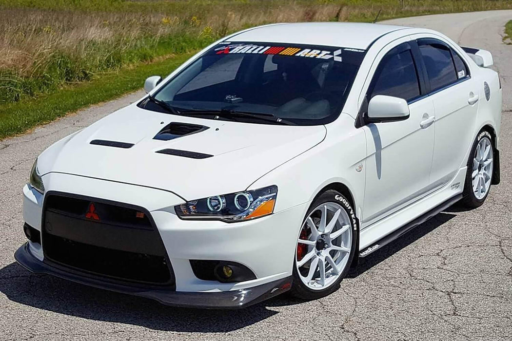 2007-2014 Mitsubishi Evo X/Ralliart V1 Side Skirt Extensions