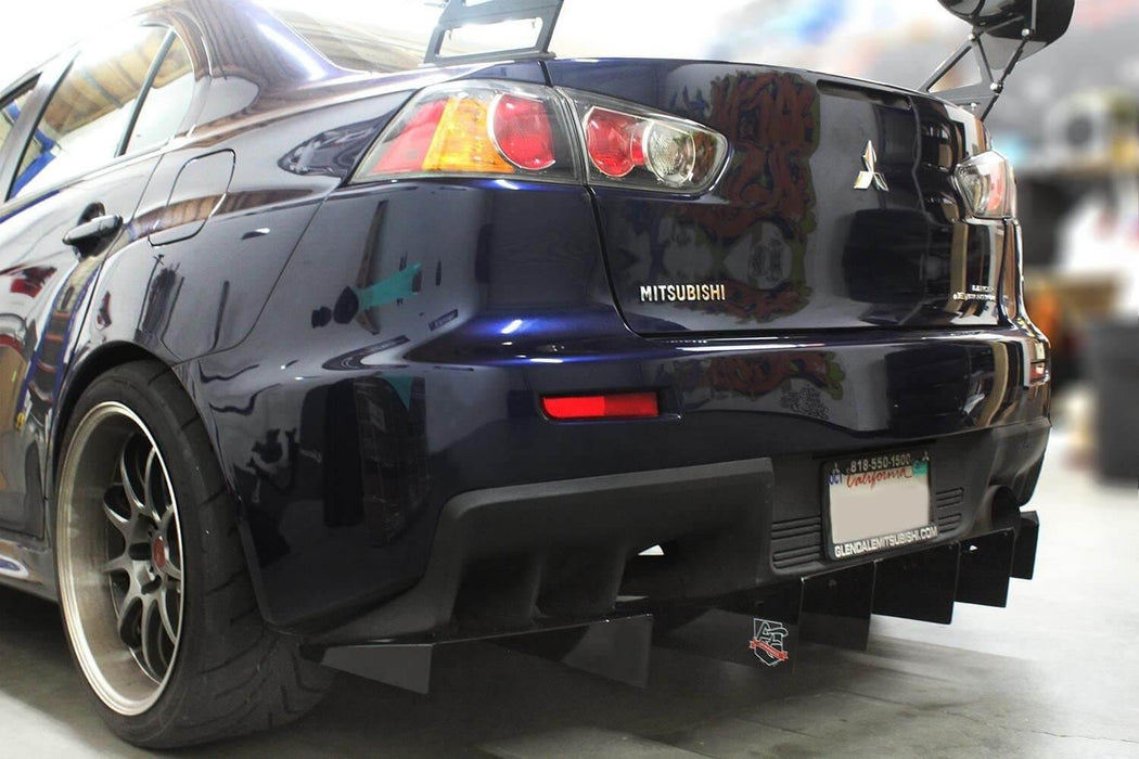 2007-2015 Mitsubishi Evo X V2 Diffuser