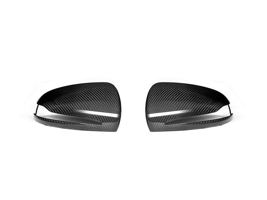 AutoTecknic Replacement Version II Dry Carbon Mirror Covers - Mercedes-AMG X290 GT43 | GT50 | GT53 | GT63