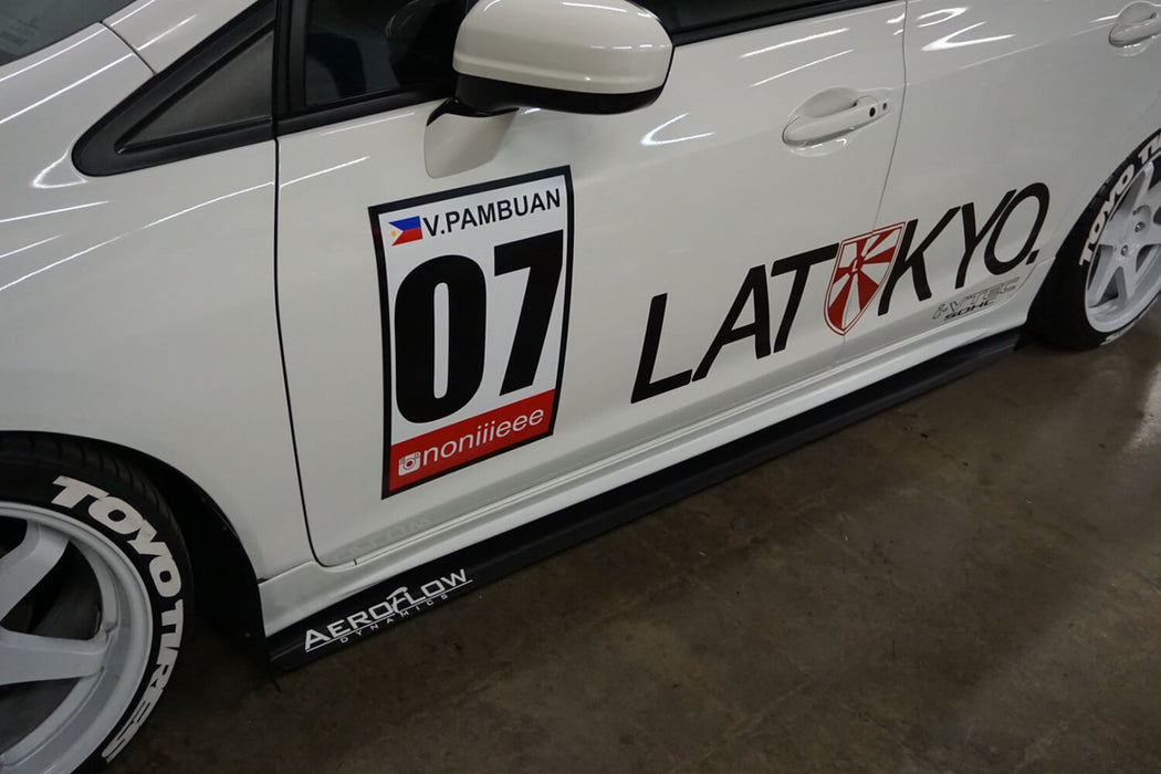 2012-2015 Civic Sedan V1 Side Skirt Extensions