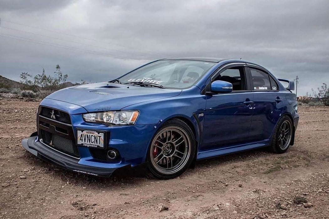 2007-2015 Mitsubishi Evo X V3 Splitter