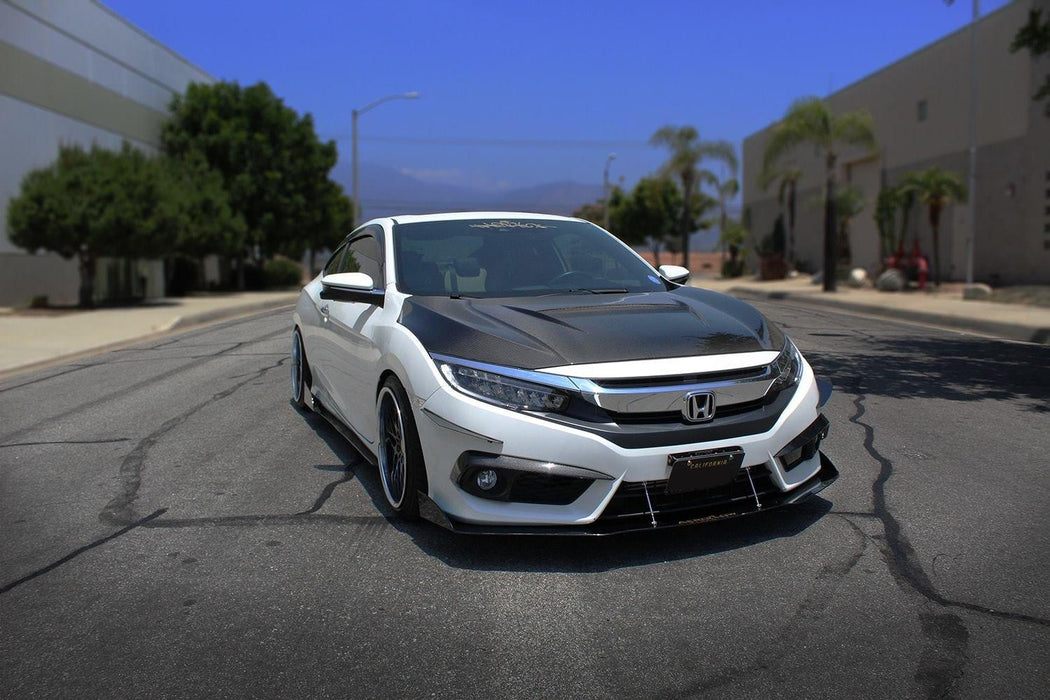 2016-2019 Honda Civic Coupe V2 Splitter