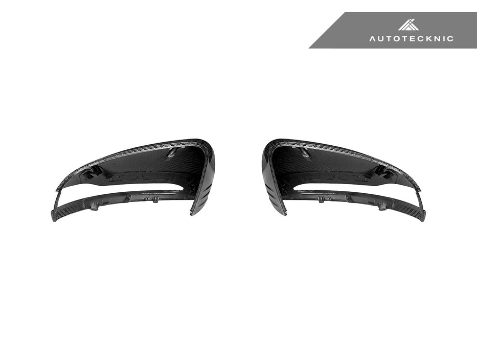 AutoTecknic Replacement Version II Dry Carbon Mirror Covers - Mercedes-Benz W253 | X253 GLC-Class