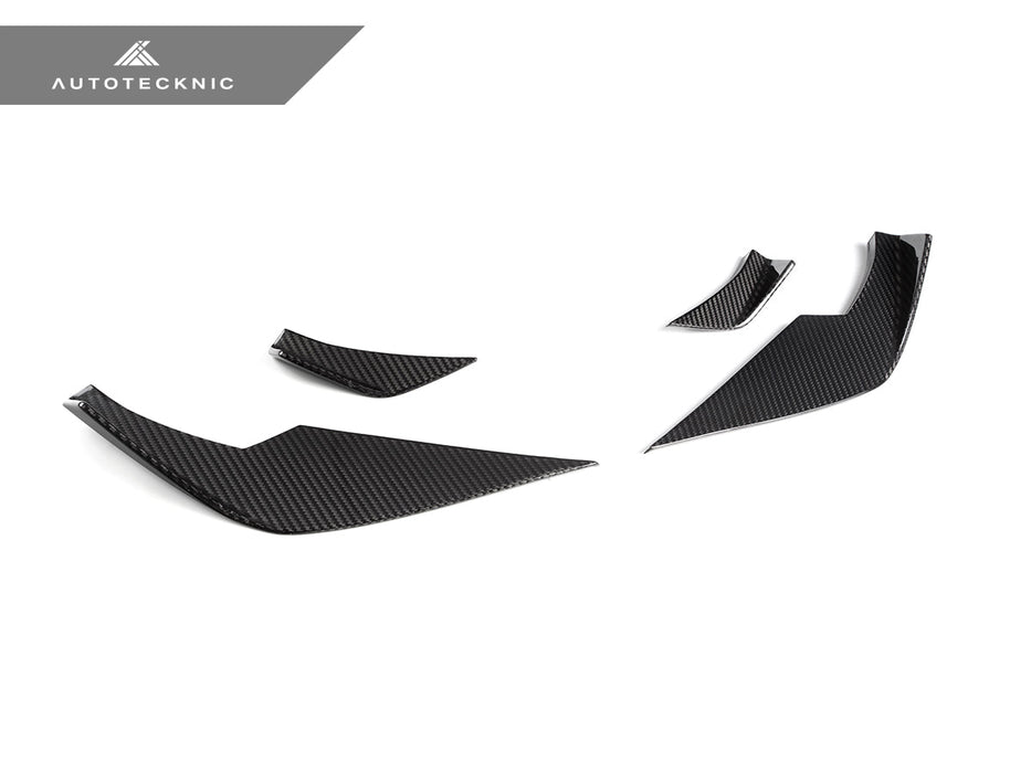 AutoTecknic Dry Carbon Corsa Canard Set - BMW G80 M3 | G82 M4