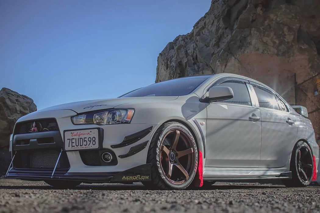 2007-2015 Mitsubishi Evo X V2 Splitter