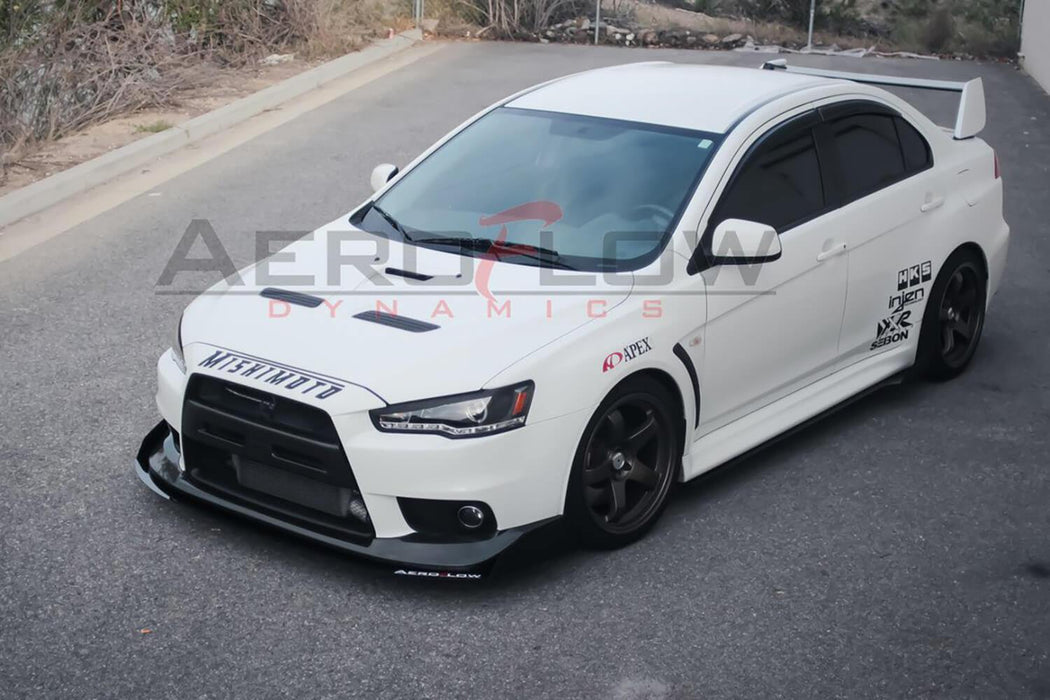 2007-2014 Mitsubishi Evo X/Ralliart V1 Side Skirt Extensions
