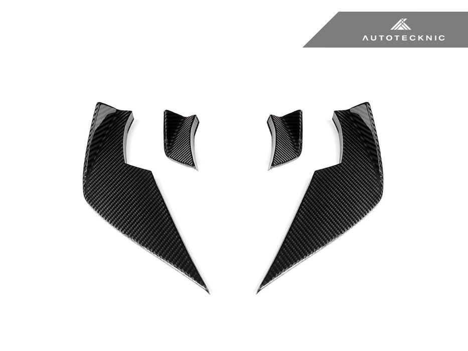 AutoTecknic Dry Carbon Corsa Canard Set - BMW G80 M3 | G82 M4