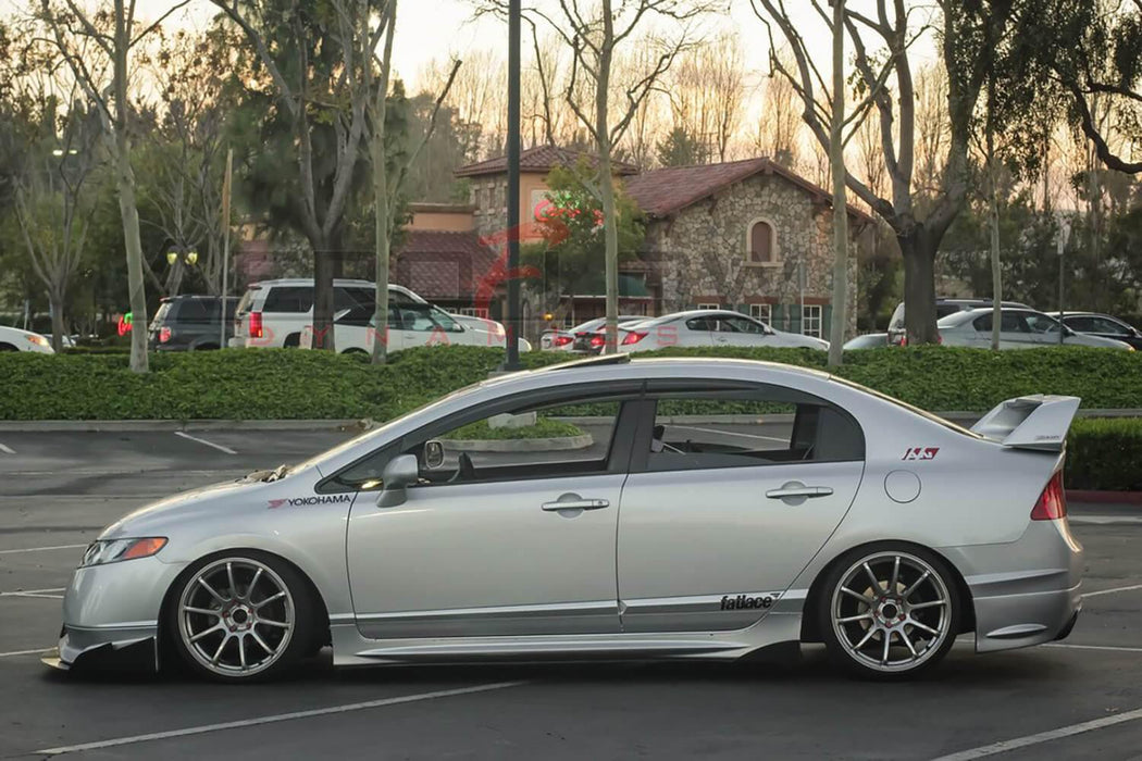 2006-2011 Honda Civic V2 Side Skirt Extensions