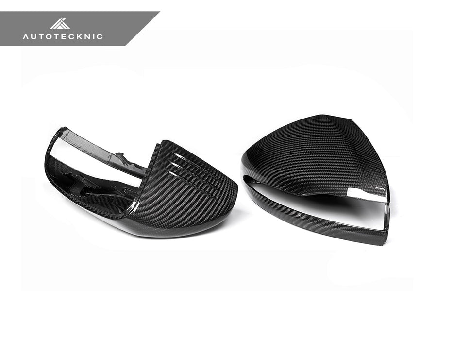 AutoTecknic Replacement Version II Dry Carbon Mirror Covers - Mercedes-Benz W257 CLS-Class