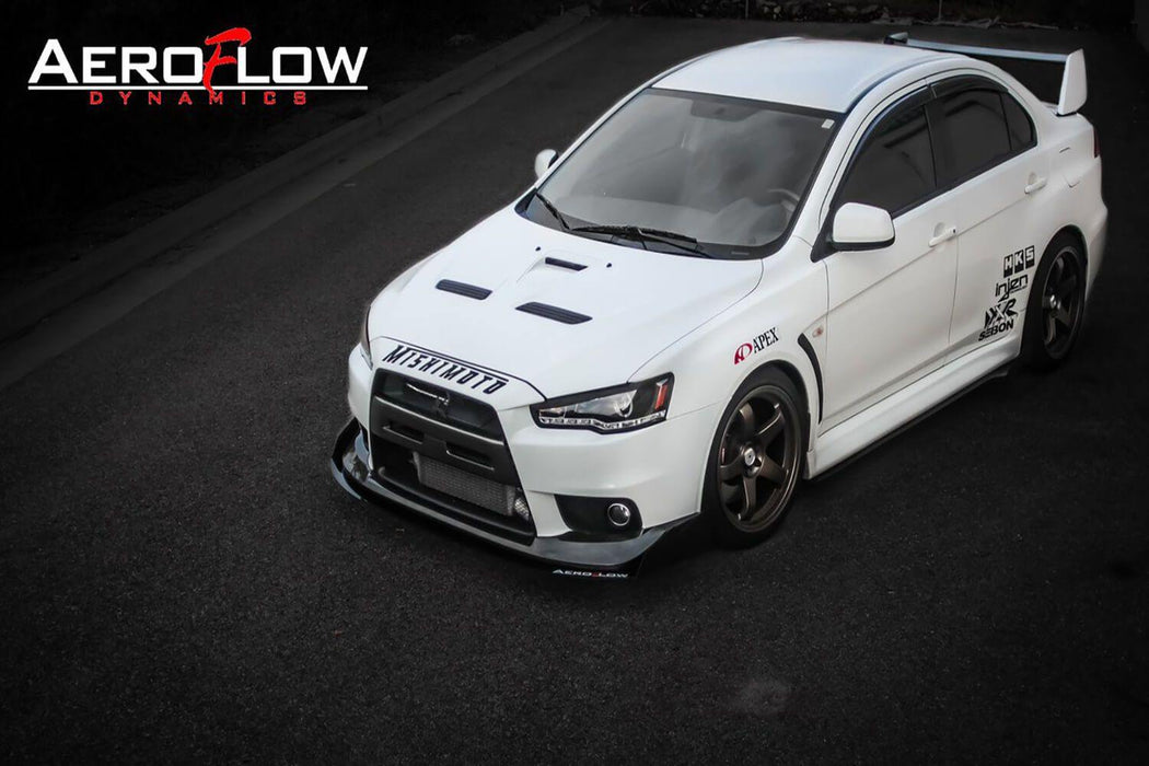 2007-2015 Mitsubishi Evo X V3 Splitter