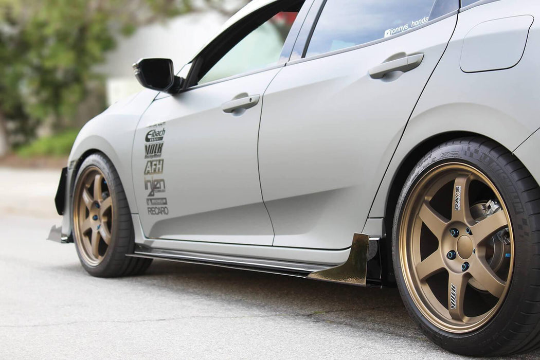 2017-2021 Honda Civic V3 Side Skirt Extension