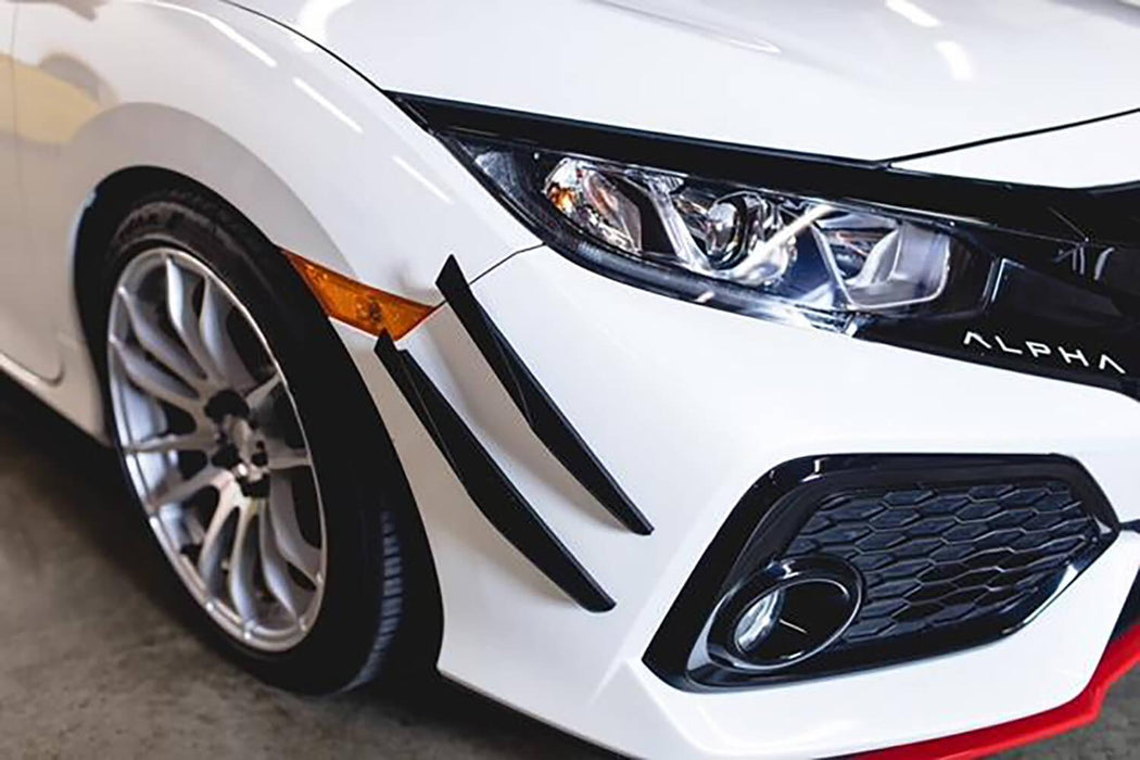 2017-2021 Honda Civic V2 Canards