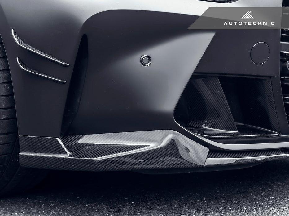 AutoTecknic Dry Carbon Front Bumper Lower Vent Set - G80 M3 | G82/ G83 M4
