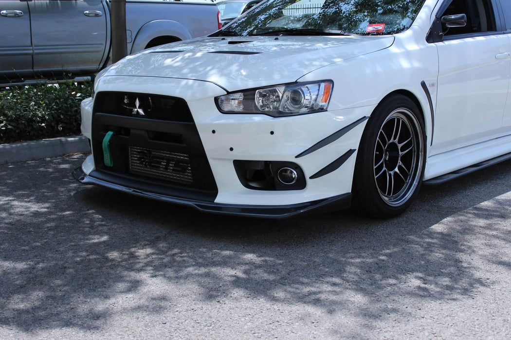 2007-2015 Mitsubishi Evo X V1 Canards