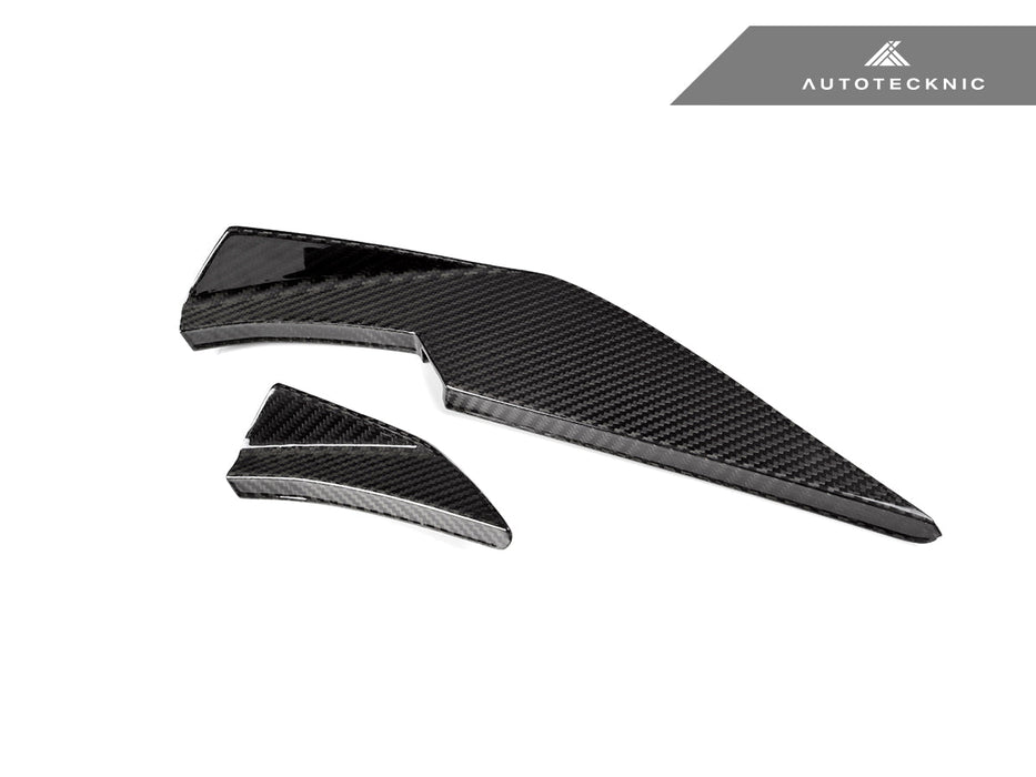 AutoTecknic Dry Carbon Corsa Canard Set - BMW G80 M3 | G82 M4