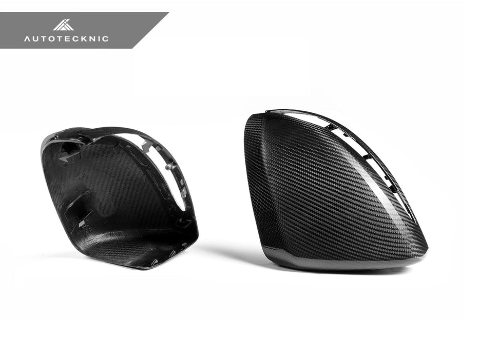 AutoTecknic Replacement Version II Dry Carbon Mirror Covers - Mercedes-Benz W257 CLS-Class