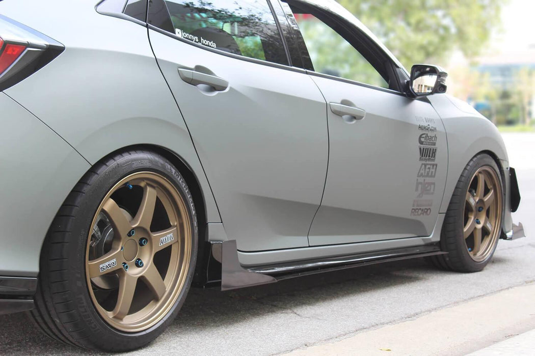 2017-2021 Honda Civic V3 Side Skirt Extension