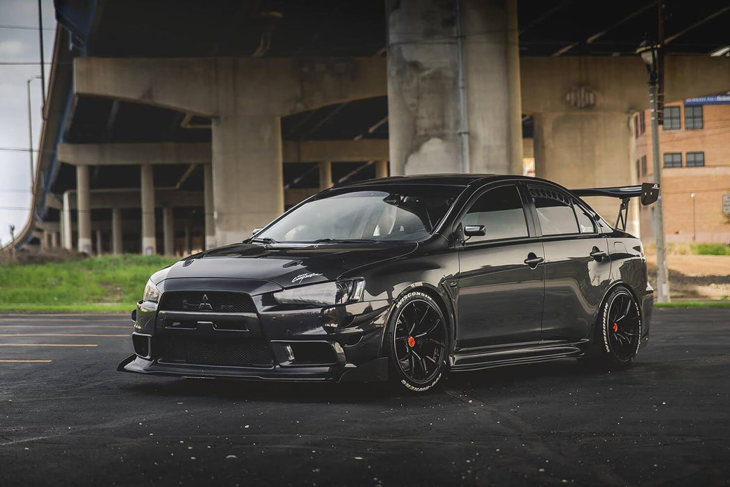 2007-2015 Mitsubishi Evo X V2 Splitter