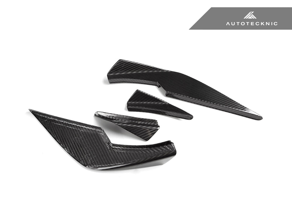 AutoTecknic Dry Carbon Corsa Canard Set - BMW G80 M3 | G82 M4