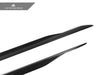 AutoTecknic Dry Carbon Fiber Side Skirt Extension Set - BMW G60 5-Series