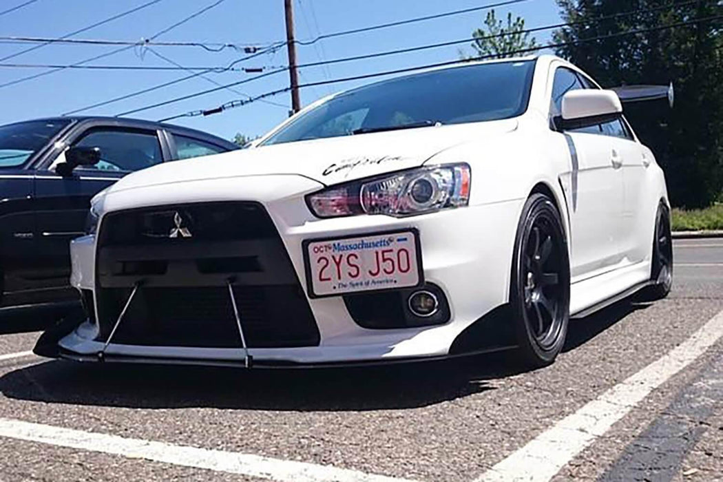 2007-2015 Mitsubishi Evo X V2 Splitter