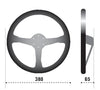 Sparco Steering Wheel 368 Suede Black