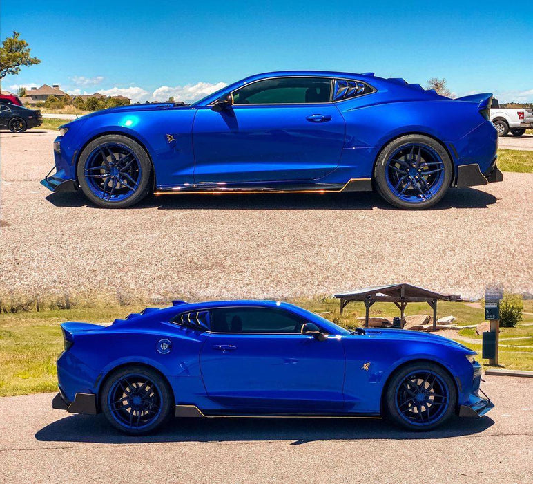 2016-2021 Chevrolet Camaro V2 Side Skirt Extensions