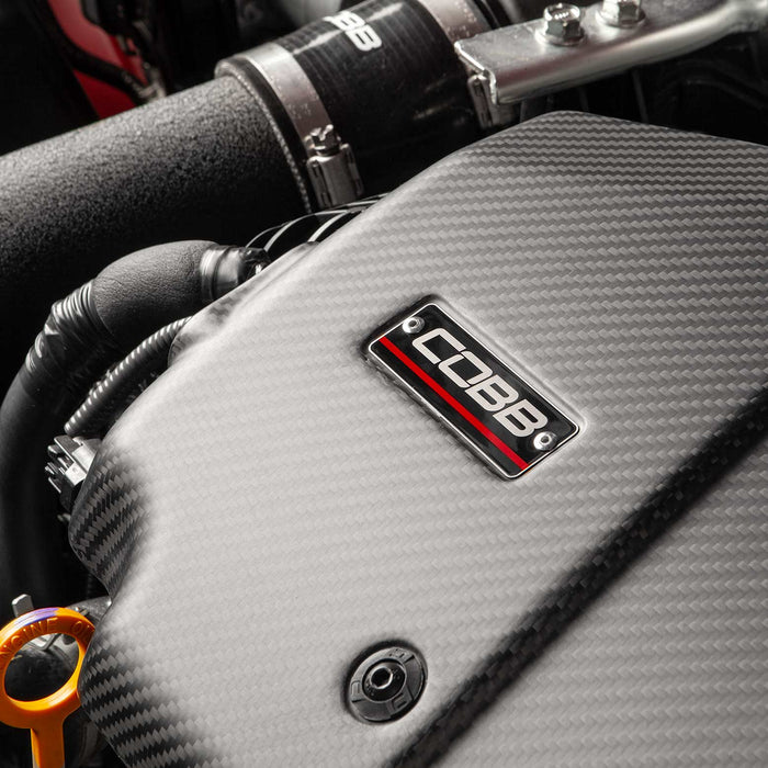 COBB Subaru Redline Matte Carbon Fiber Engine Cover WRX 2022-2025