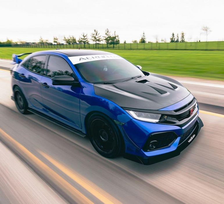 2017-2021  Honda Civic V1 Canards