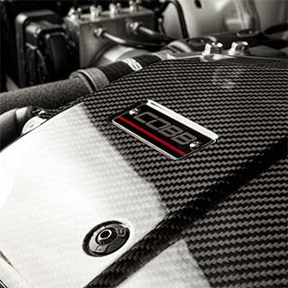 Cobb Subaru Redline Gloss Carbon Fiber Engine Cover WRX 2022-2025