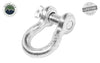 overland vehicle systems d-ring raw zinc